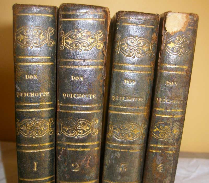 livres anciens, tranche cuir