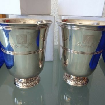 Deux timbales d’un grand restaurant