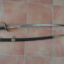 Ancien sabre d’infanterie modèle 1821 Klingenthal 1839 militaria XIXe