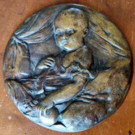 Médaillon en bronze Napoléon II