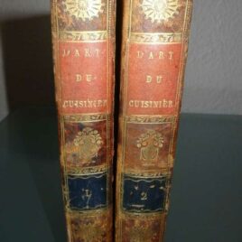 Livre ancien de cuisine L'art de cuisiner Beauvilliers